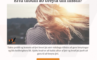 Ertu virkilega tilbúin að breyta um lífsstíl? Taktu prófið!